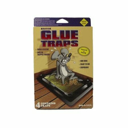 CATCHMASTER Atlantic Paste Mouse Glue Trap Dead End, 4PK 1104